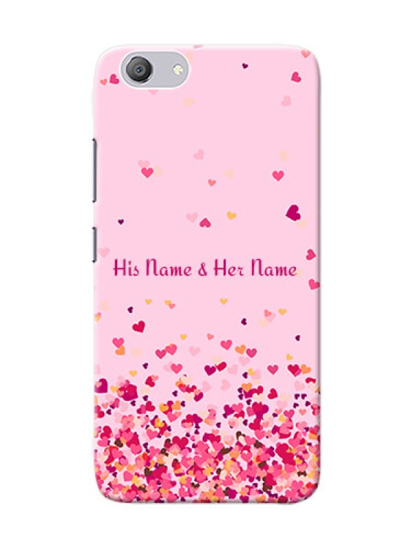 Custom Vivo Y53I Phone Back Covers: Floating Hearts Design