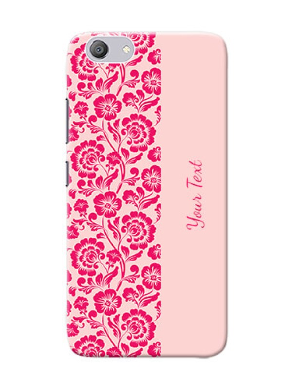 Custom Vivo Y53I Phone Back Covers: Attractive Floral Pattern Design