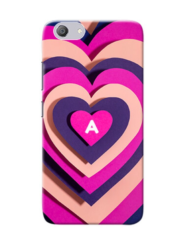 Custom Vivo Y53I Custom Mobile Case with Cute Heart Pattern Design