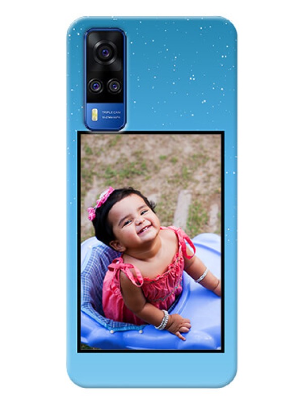 Custom Vivo Y53s Phone Covers: Wave Pattern Colorful Design