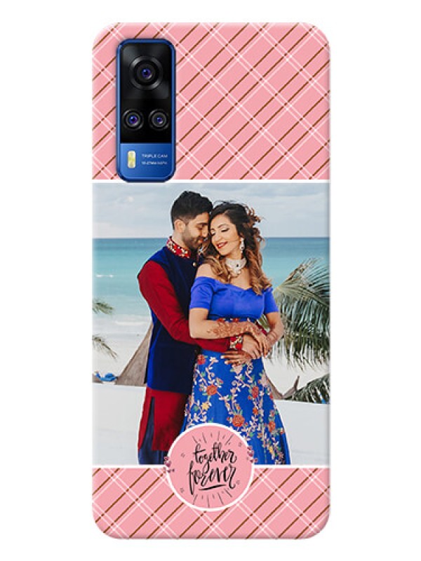 Custom Vivo Y53s Mobile Covers Online: Together Forever Design