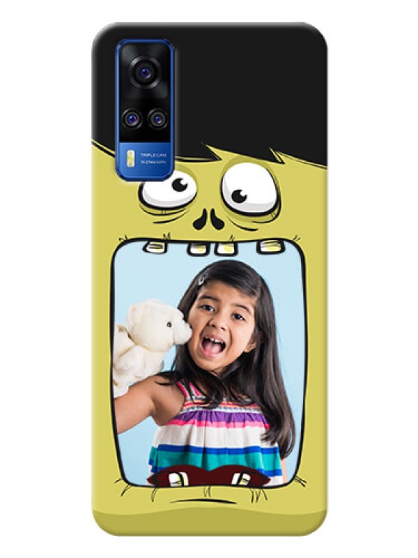 Custom Vivo Y53s Mobile Covers: Cartoon monster back case Design