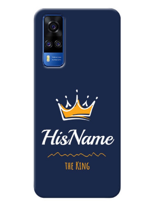 Custom Vivo Y53s King Phone Case with Name