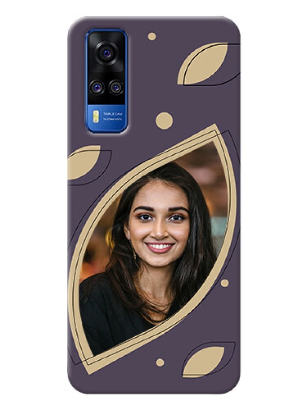 Custom Vivo Y53S Custom Phone Cases: Falling Leaf Design