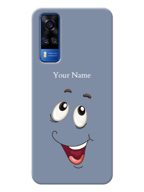 Custom Vivo Y53S Phone Back Covers: Laughing Cartoon Face Design