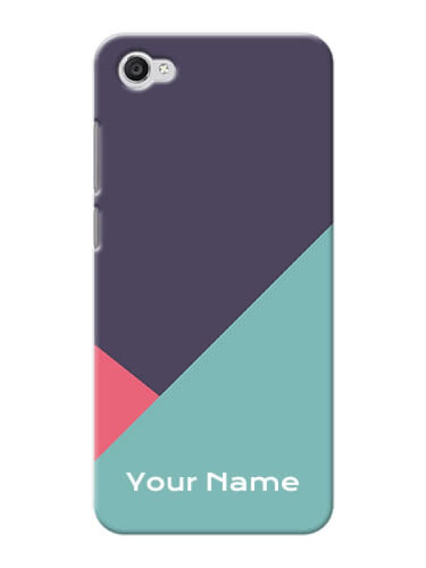 Custom Vivo Y55 L Custom Phone Cases: Tri Color abstract Design