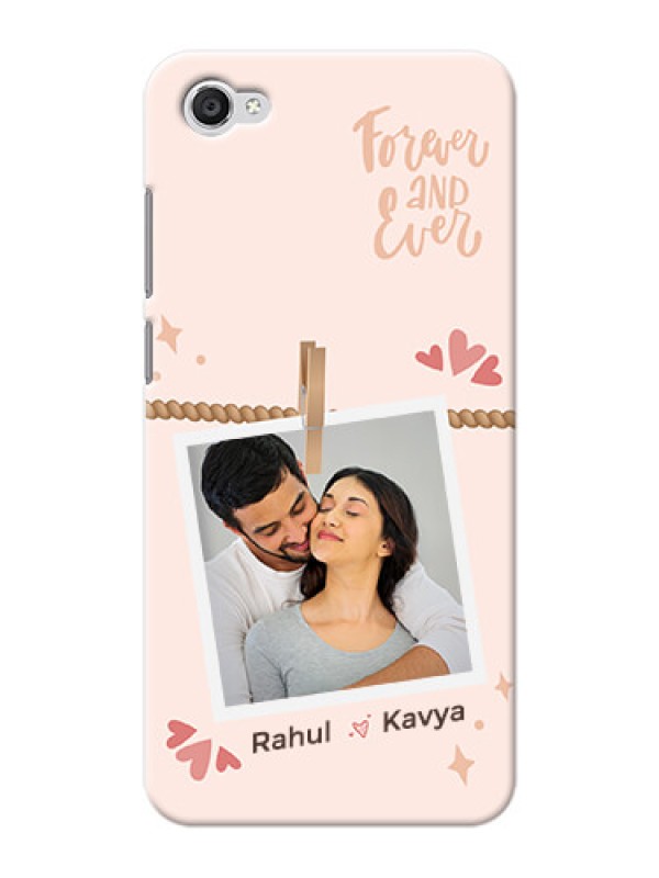 Custom Vivo Y55 L Phone Back Covers: Forever and ever love Design