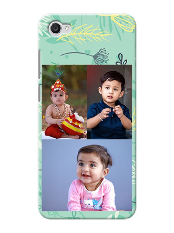 Custom Vivo Y55s family is forever design with floral pattern Design
