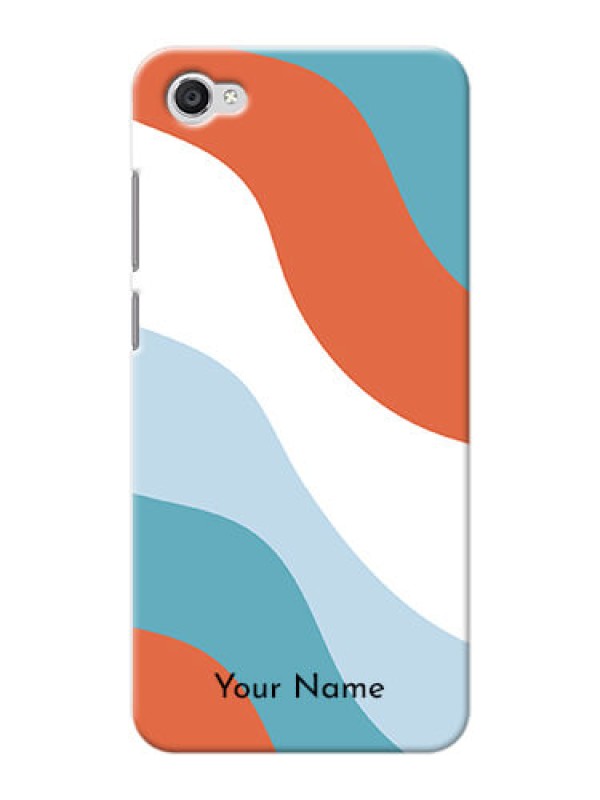 Custom Vivo Y55 S Mobile Back Covers: coloured Waves Design