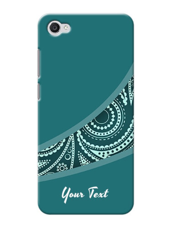 Custom Vivo Y55 S Custom Phone Covers: semi visible floral Design