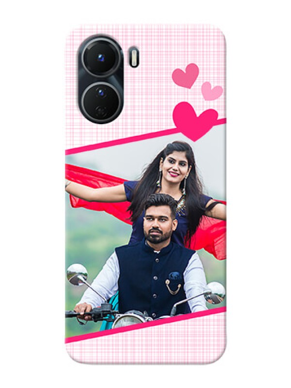 Custom Vivo Y56 5G Personalised Phone Cases: Love Shape Heart Design