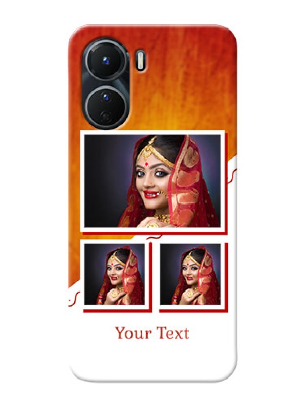 Custom Vivo Y56 5G Personalised Phone Cases: Wedding Memories Design 