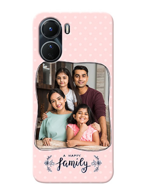 Custom Vivo Y56 5G Personalized Phone Cases: Family with Dots Design