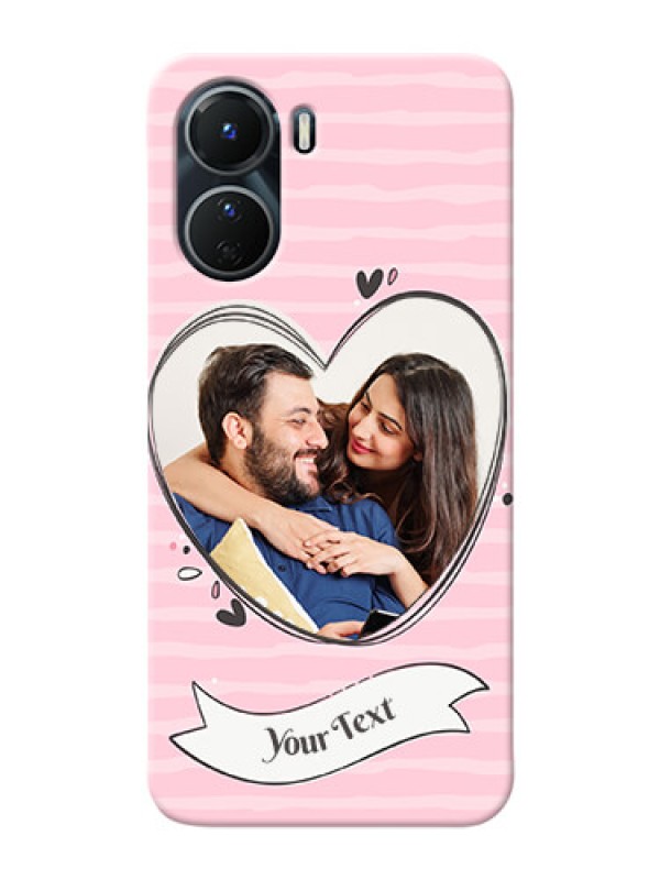 Custom Vivo Y56 5G custom mobile phone covers: Vintage Heart Design