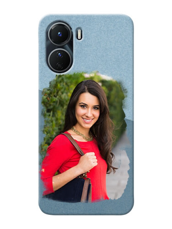 Custom Vivo Y56 5G custom mobile phone covers: Grunge Line Art Design