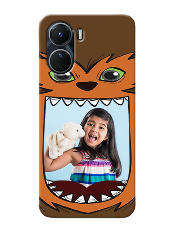 Custom Vivo Y56 5G Phone Covers: Owl Monster Back Case Design