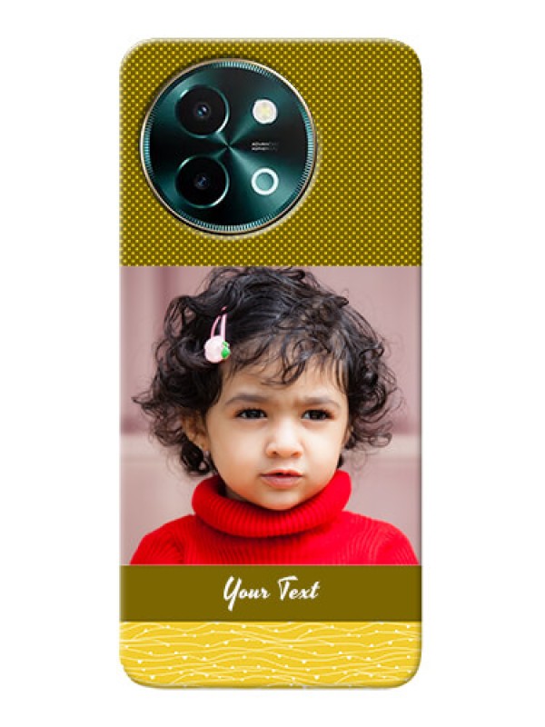 Custom Vivo Y58 5G custom mobile back covers: Simple Green Color Design