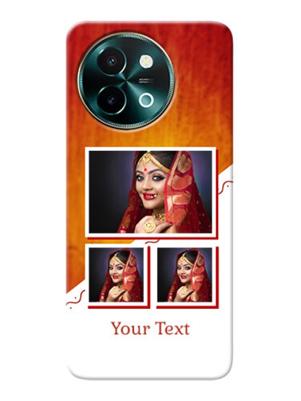 Custom Vivo Y58 5G Personalised Phone Cases: Wedding Memories Design