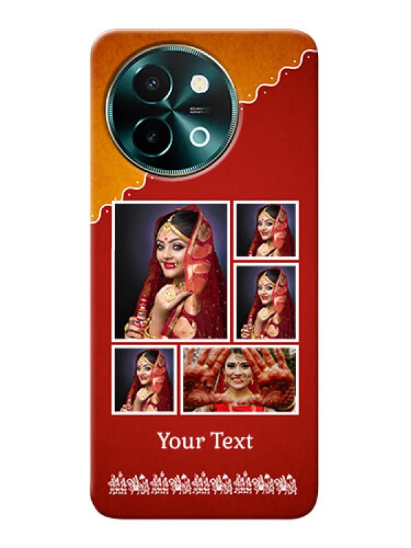 Custom Vivo Y58 5G customized phone cases: Wedding Pic Upload Design