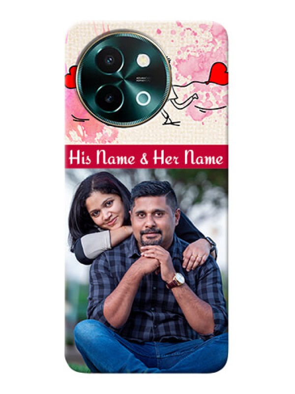 Custom Vivo Y58 5G phone back covers: You and Me Case Design