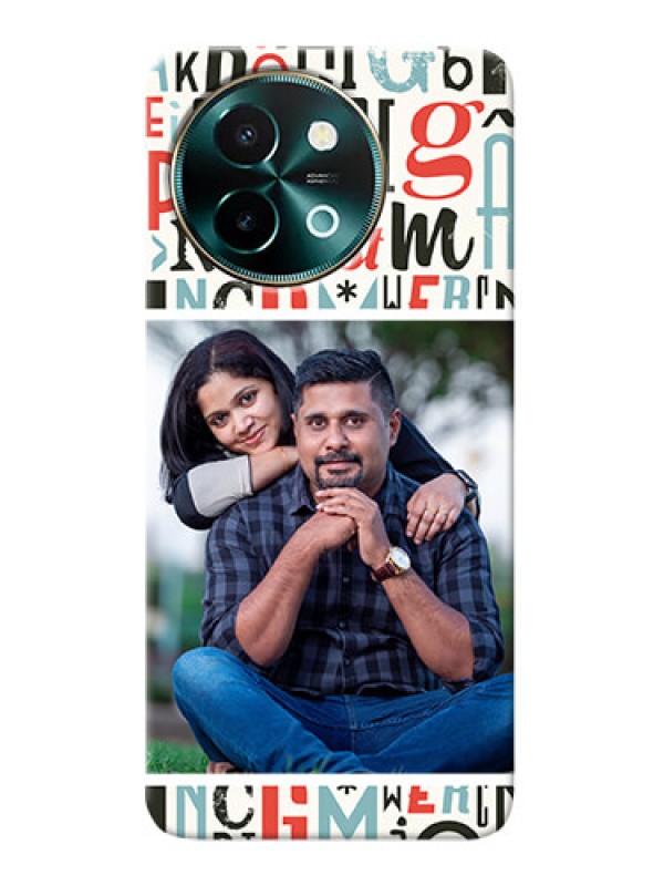 Custom Vivo Y58 5G custom mobile phone covers: Alphabet Design