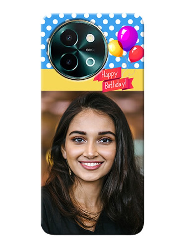 Custom Vivo Y58 5G custom mobile back covers: Happy Birthday Design