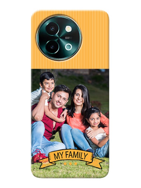 Custom Vivo Y58 5G Personalized Mobile Cases: My Family Design