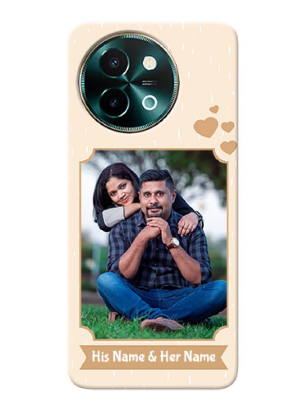 Custom Vivo Y58 5G mobile phone cases with confetti love design