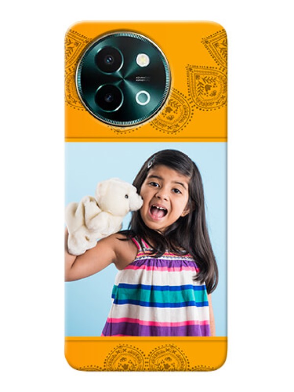 Custom Vivo Y58 5G custom mobile back covers: Photo Wedding Design