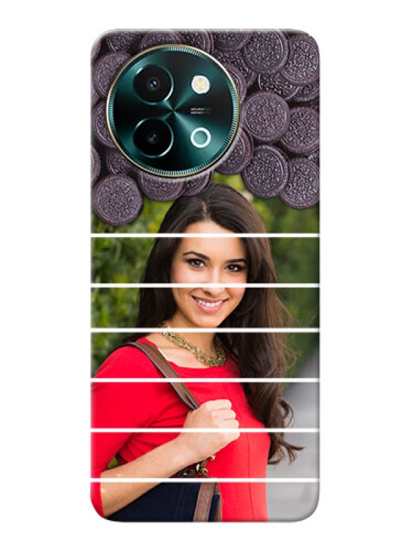 Custom Vivo Y58 5G Custom Mobile Covers with Oreo Biscuit Design