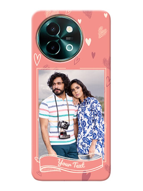 Custom Vivo Y58 5G custom mobile phone cases: love doodle art Design