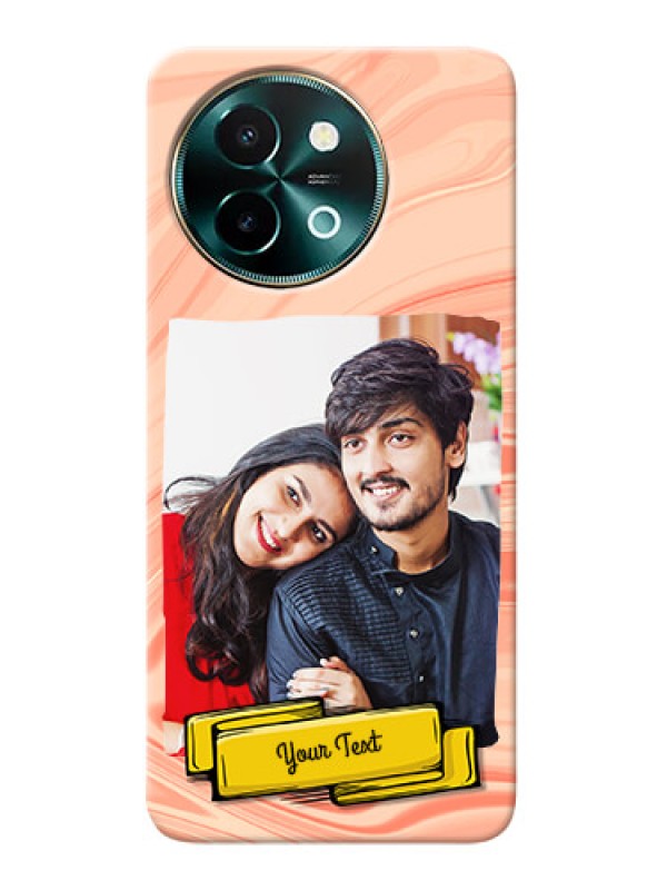 Custom Vivo Y58 5G Customized Phone Cases: Marble Texture Design