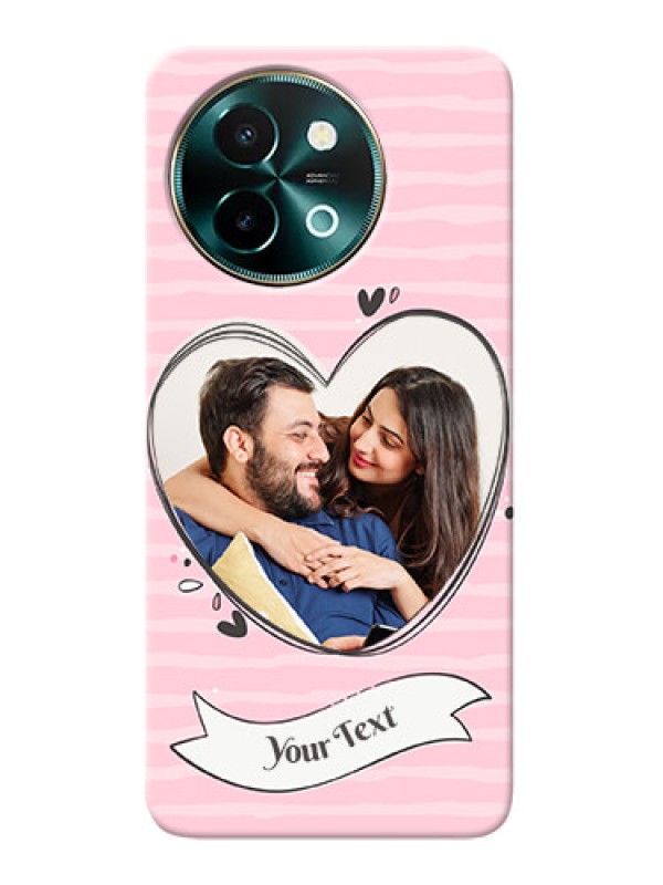 Custom Vivo Y58 5G custom mobile phone covers: Vintage Heart Design