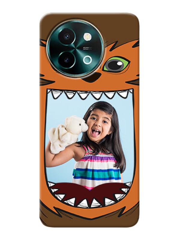 Custom Vivo Y58 5G Phone Covers: Owl Monster Back Case Design