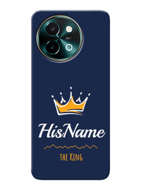 Custom Vivo Y58 5G King Phone Case with Name