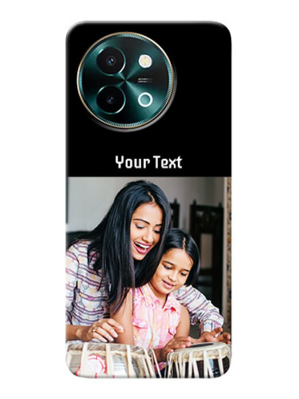 Custom Vivo Y58 5G Photo with Name on Phone Case