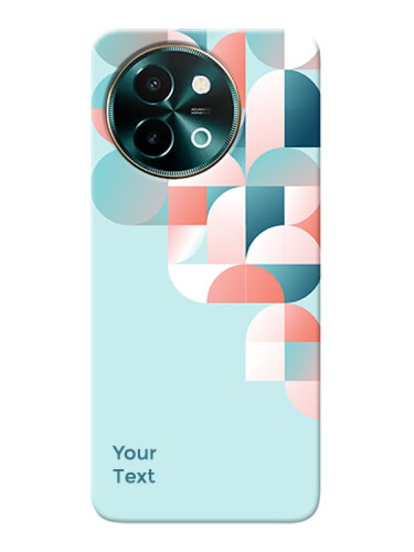 Custom Vivo Y58 5G Custom Phone Case with Stylish Semicircle Pattern Design