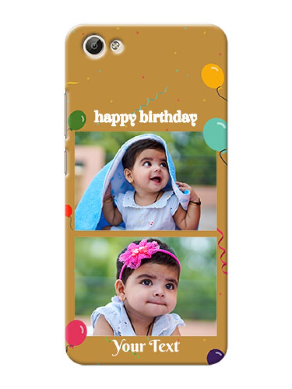 Custom Vivo Y66 2 image holder with birthday celebrations Design
