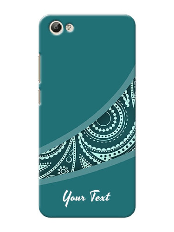 Custom Vivo Y66 Custom Phone Covers: semi visible floral Design