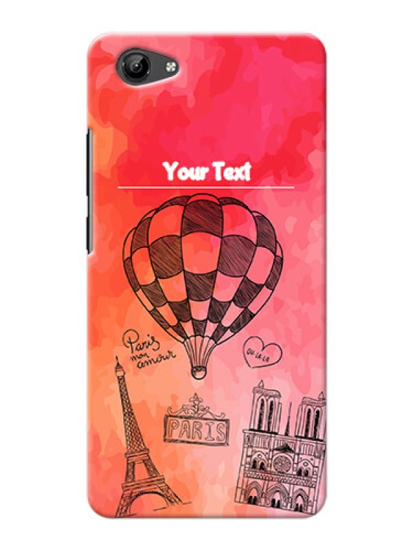 Custom Vivo y71 abstract painting with paris theme Design