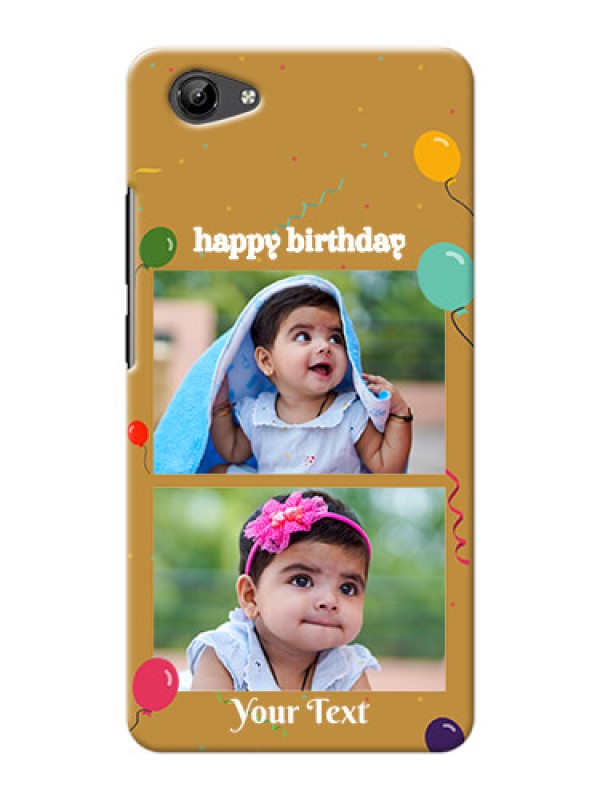Custom Vivo y71 2 image holder with birthday celebrations Design