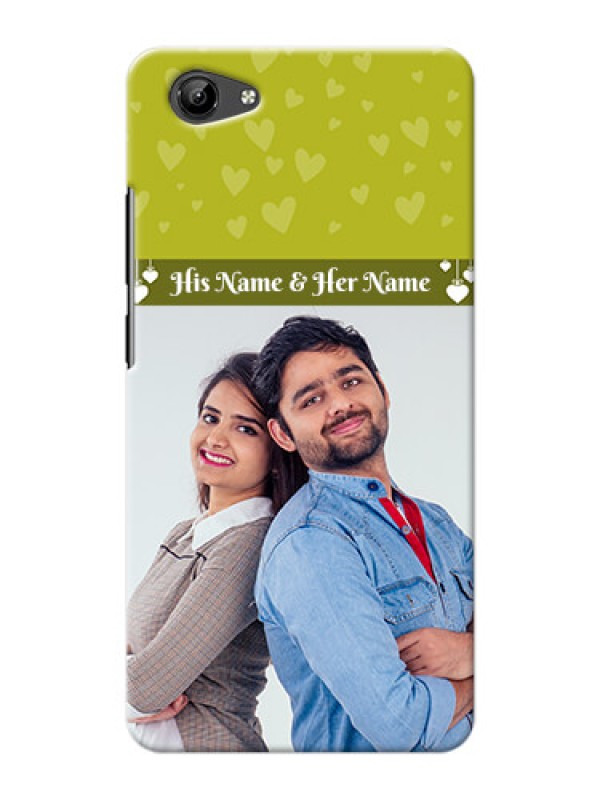 Custom Vivo y71 you and me design with hanging hearts Design