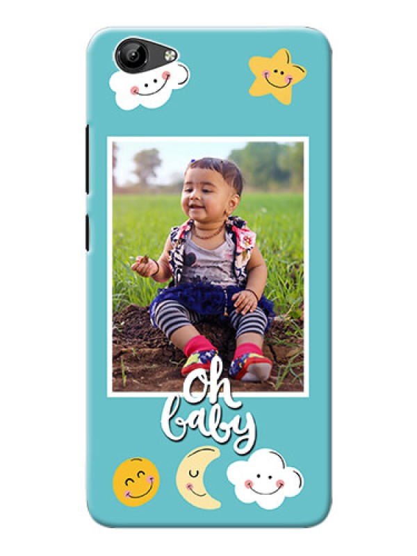 Custom Vivo Y71i Personalised Phone Cases: Smiley Kids Stars Design