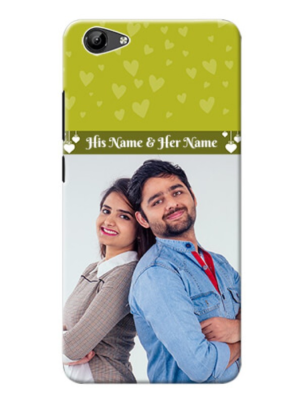 Custom Vivo Y71i custom mobile covers: You & Me Heart Design