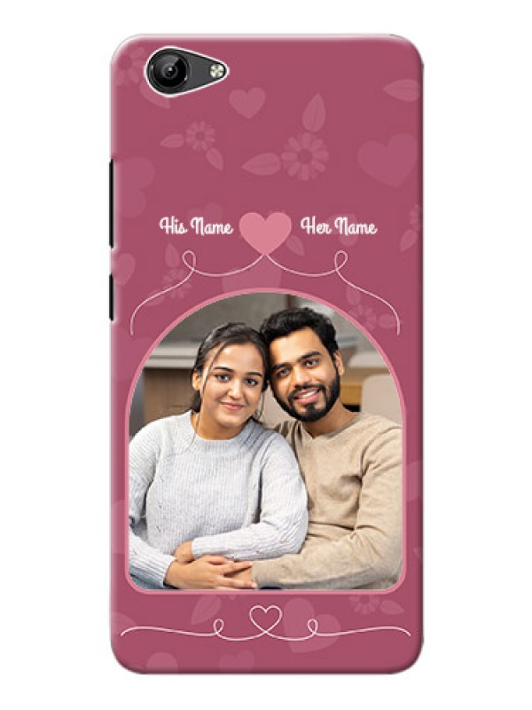 Custom Vivo Y71i mobile phone covers: Love Floral Design