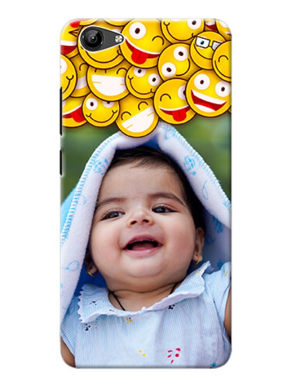 Custom Vivo Y71i Custom Phone Cases with Smiley Emoji Design