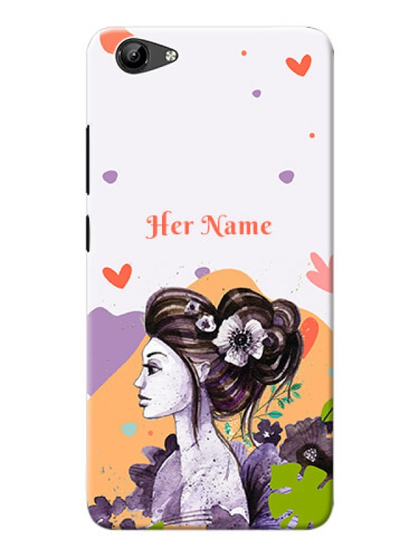 Custom Vivo Y71I Custom Mobile Case with Woman And Nature Design