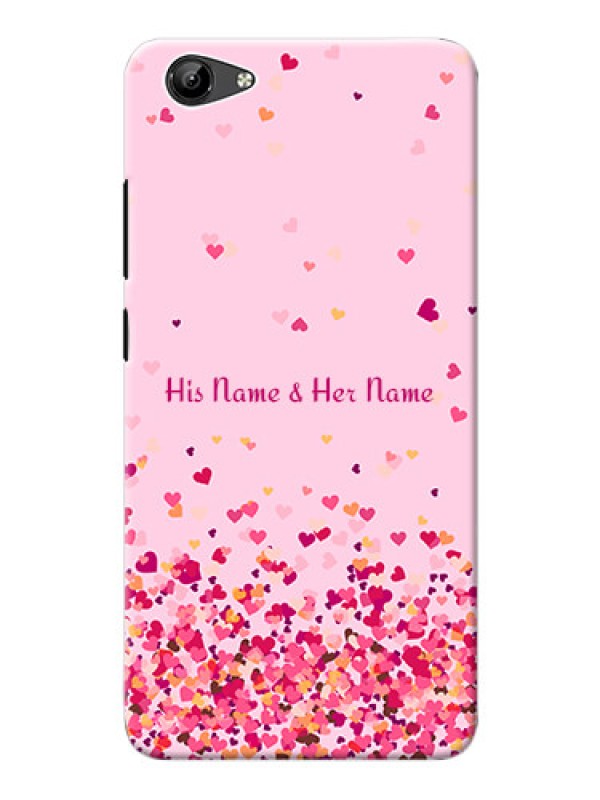 Custom Vivo Y71I Phone Back Covers: Floating Hearts Design