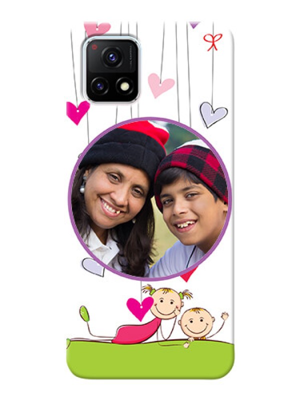 Custom Vivo Y72 5G Mobile Cases: Cute Kids Phone Case Design