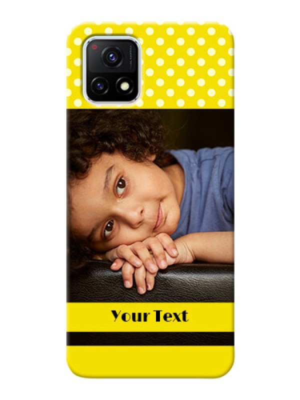 Custom Vivo Y72 5G Custom Mobile Covers: Bright Yellow Case Design